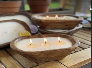 Minimalist Fire Retardant Wooden <b>Bowl</b> | Handmade Detailing | Bulk Factory Supply - Product Image 2