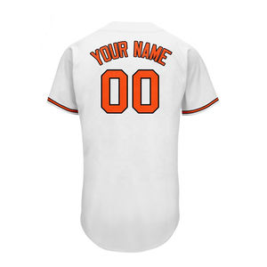 Venta caliente de los hombres de la Juventud de béisbol Jersey logotipo personalizado al por mayor deportes uniforme de manga corta con diseño sublimado - Product Image 5