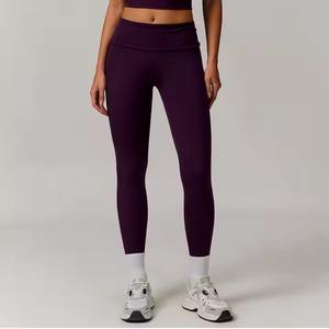 Último diseño de las mujeres Leggings Mujeres Gimnasio Leggings ajustados de cintura alta Push Up Fitness Running Leggings - Product Image 4