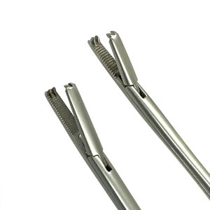 Pince de saisie de tendon de marque 1X2 dents 190mm Instrument chirurgical de chirurgie générale de haute qualité - Product Image 1