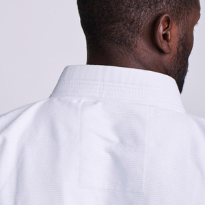 Protector de erupción incorporado BJJ Gi Brazilian Jiu-Jitsu Gi BJJ Kimonos Jiu-itsu Kimonos White Pearl Weave Karate Uniforme Bjj Gi Custom - Product Image 6