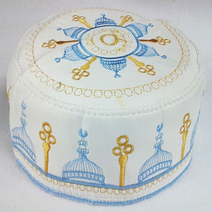 100% coton prière musulman casquettes haut exigé séchage rapide confortable uslim casquettes personnalisé tableegi prayar namaz casquettes pour hommes - Product Image 4