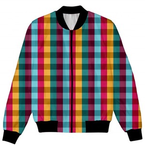 2022 Printed Sublimation <b>Waterproof</b> Breathable Eco-Friendly Outdoor Use Unisex Bomber <b>Jacket</b> - Product Image 3