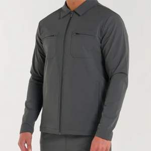 Surchemise anthracite Coupe décontractée élégante avec poches zippées cachées verrouillables et détails minimes en métal armé pour - Product Image 5