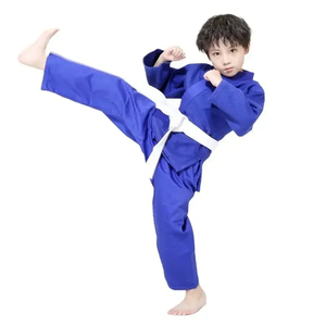 Venta al por mayor niños logotipo personalizado jujitsu uniforme Kimono Jiu-Jitsu Gi BJJ Gis calidad superior niños Jiujitsu Gi - Product Image 3