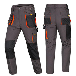 Vêtements de sécurité de haute qualité hommes pantalons cargo de travail couleur unie meilleurs ventes hommes pantalons cargo de travail respirants avec la qualité OEM - Product Image 1