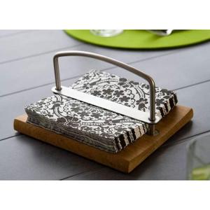 Servilletas de Metal de superventas, cesta coleccionable, soporte de tejido único, Base de pie, accesorios de vajilla - Product Image 3