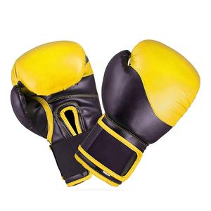Stock de fábrica profesional Guantes de entrenamiento de cuero PU Tamaños para escenas de MMA y boxeo Guantes de boxeo de artes marciales al por mayor - Product Image 5