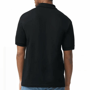 T-shirt personnalisé avec logo pour homme, 100% coton, formel, surdimensionné, 100% coton, tee-shirt noir, gris, impression de logo en soie, été pour homme - Product Image 3