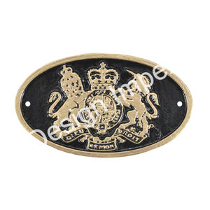 Cast Brass Plaque Wall Decor Sign <b>Metal</b> Handcrafts Customize <b>Signs</b> Oval Shape Plaque Irish/Ireland Green Sign Home Decoration - Product Image 6