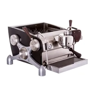 Máquina de Espresso Eléctrica Semiautomática de Acero Inoxidable de Calidad y Económica para Hoteles - Product Image 1