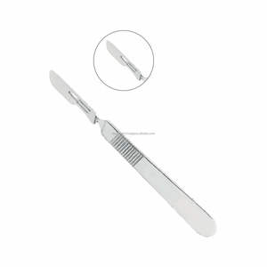 Mango de bisturí dental de 12cm, instrumento quirúrgico de acero inoxidable, silla dental de clase II, uso certificado CE, OEM privado - Product Image 4