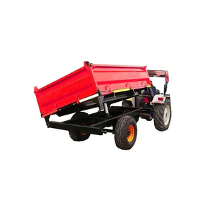 Remorque à benne basculante polyvalente de qualité supérieure, capacité de 2000 kg, cadre en acier, essieu tandem, système hydraulique, niveau de sécurité élevé, 1 an, agriculture - Product Image 1