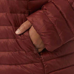 Veste matelassée à la mode avec un design simple et une isolation chaude Veste matelassée de qualité pour les sports de plein air - Product Image 6