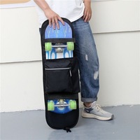 Sac de transport pliable pour skateboard, sac pour skateboard standard et longboard, sac à dos de skateboard tendance pour filles et garçons