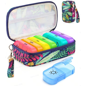 กล่องใส่ยาพลาสติกแบบพกพา PB6314 และกล่องเก็บยา - Product Image 1