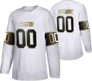 Maillots de hockey respirants sublimés OEM, logo personnalisé, maillot de hockey sur glace à manches longues, évacuation de l'humidité - Product Image 5