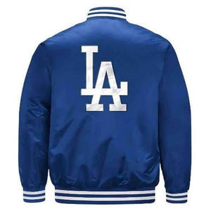 Veste de baseball en satin pour homme, veste bomber classique, doublure matelassée, boutons-pression, streetwear, mode d'hiver, vêtements d'extérieur - Product Image 3
