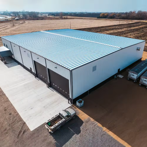 Taller de Estructura de Acero Prefabricado de Diseño Gratuito, Almacén, Cobertizo Económico, Construcción Metálica - Product Image 4