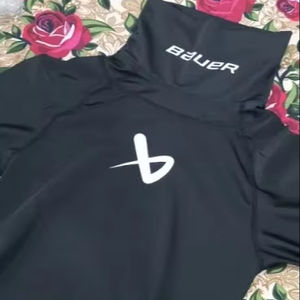 เสื้อซับในฮอกกี้น้ำแข็งคุณภาพสูง ระบายอากาศได้ดี ป้องกันการบาดเจ็บ คอปก แขนยาว ช่วยรัดกล้ามเนื้อ สำหรับนักกีฬา - Product Image 1