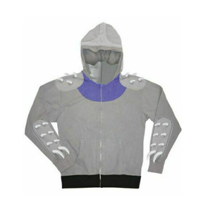 Venta al por mayor de algodón de lana personalizada Camo Color Ninja Sudadera con capucha transpirable Invierno Cálido Sólido Ninja Sudaderas con capucha para los hombres - Product Image 6