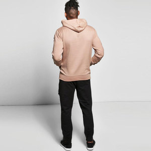 Precio al por mayor MOQ bajo Hombres Sudaderas con capucha desgastadas Algodón básico Mezclado Nueva llegada Tela cómoda Hombres Sudaderas con capucha desgastadas - Product Image 5