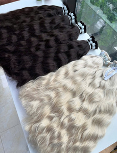 Haute qualité de la société NASA 100% vierge vietnamienne vague naturelle véritable extensions de cheveux humains prix usine approvisionnement en vrac - Product Image 3