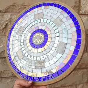 Bandeja otomana de madera de nogal moderna con asas Bandeja de servicio para decoración de sala de estar Idea de regalo para el hogar - Product Image 5