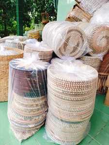 Haga que sus paredes destaquen con placas de algas marinas de tejido intrincado, diseñadas para interiores modernos y bohemios - Product Image 5