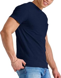 T-shirt court Boxy pour hommes 100% coton uni lourd grande taille Streetwear T-shirt Boxy pour garçons vente en gros - Product Image 3