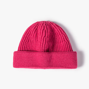 Gorro de Punto Flexible, Cálido, Suave y Acogedor, Forrado de Felpa, Ajustable, Elegante, para Exteriores, Playa, Clima Frío - Product Image 6