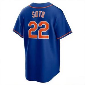2025 nueva llegada cosida personalizable béisbol Jersey poliéster transpirable uniforme de béisbol para hombres - Product Image 2