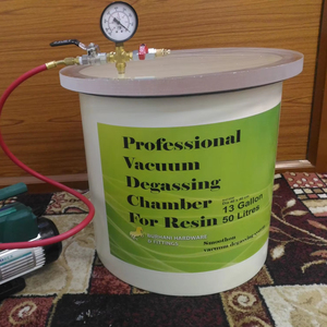 Cámara de desgasificación al vacío de acero inoxidable, solución de fundición sin burbujas para resina, caucho de silicona, equipo de eliminación de Gas de PVC - Product Image 1