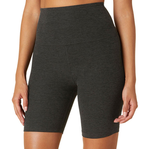 Custom Made Women's Training Yoga Shorts Hot Shorts New Design Spandex/Polyester Breathable Eco-Friendly Drawstring Closure All - Product Image 2