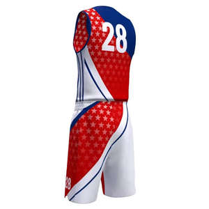 Ropa de Baloncesto de Verano para Hombre, Nuevo Modelo, Sublimación Completa, Secado Rápido, Talla Grande, Malla Transpirable, Sin Mangas, 100% - Product Image 3