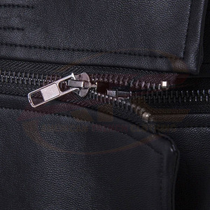 Fabricant de vestes en cuir en gros – Nouvelle veste en cuir décontractée et élégante pour hommes, design OEM pour motards 2026 - Product Image 5