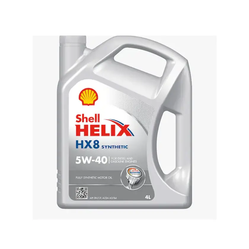 Car Oil SHELL HELIX HX8 SYNTHETIC 5W 40 Which is One of the Best Choices for the Most Advanced and Demanding Car Engines