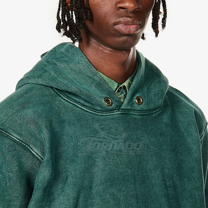 Pakistán Fabricación Basics Acid Wash Hoodies Casual Wear Basics Acid Wash Hoodies Custom Logo Basics Acid Wash Hoodies - Product Image 6