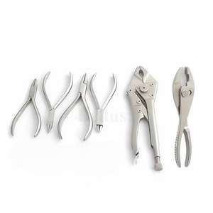 Alicates dentales de corte hueco de ortodoncia profesional más vendidos, instrumento de formación de arco de acero inoxidable para doblar alambre cóncavo de 14cm - Product Image 3