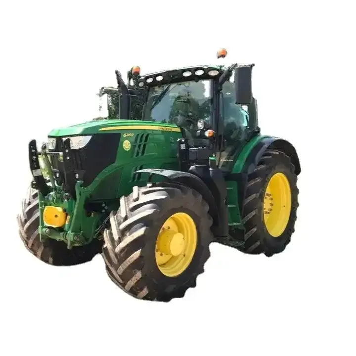 Hot Selling Original Used John and deere 120 hp 4x4 agriculture tractor with full implements At Very Cheap Prices