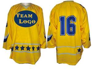 Uniforme de hockey sobre hielo personalizado para adultos, nombre del equipo, camisetas de hockey sobre hielo Vintage en blanco, ropa de equipo clásica para hombres, ropa deportiva para jóvenes - Product Image 4