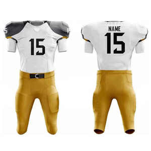 ชุดเครื่องแบบทีมฟุตบอลอเมริกันโพลีเอสเตอร์ระบายอากาศไซส์ใหญ่พิเศษ - Product Image 1