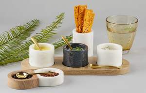 Sucrier classique en bois de forme ronde et récipient Décoration de cuisine de qualité supérieure Fournitures de pot à sucre et à sel - Product Image 5