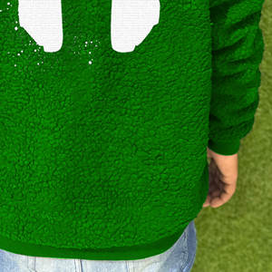 Custom Unisex <b>Fleece</b> <b>Sherpa</b> Winter <b>Men's</b> Hoodies Oversized Hooded High Quality Windproof Eco-Friendly Zipper Pullover <b>Hoodie</b> - Product Image 6