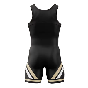 Top Selling Customizable Knitted Print Sublimation Men's Wrestling <b>Singlets</b> Digital Printing Logo Design Eco-Friendly Quick Dry - Product Image 2