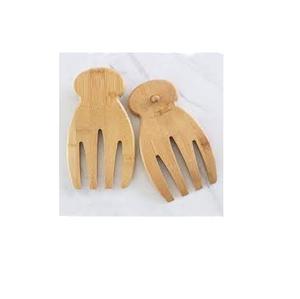Mano de ensalada de madera Producto más vendido Nuevo diseño Mano de ensalada de madera para uso en utensilios de cocina Producto más vendido - Product Image 2