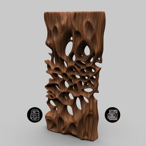 Moderna Decoración de Pared de Madera 3D Paramétrica con Marco Amarillo Limón Estilo Art Deco, para Retratos de Cumpleaños, con Opción de Colgar en Estante Flotante - Product Image 2