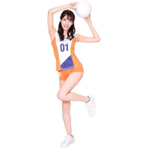 Uniforme de volley-ball féminin, maillot de sport et short de performance pour l'utilisation en équipe - Product Image 2