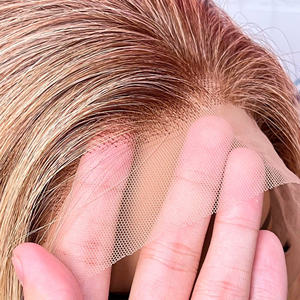 Luxury 13x4 Lace Frontal <b>Ombre</b> Bone Straight <b>Wig</b> Hair Premium Vietnamese Human Hair Extensions - Product Image 2