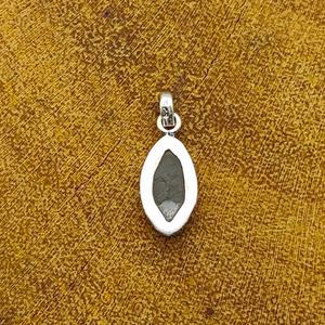 Pendentif en argent Sterling 925 fait à la main Labradorite naturelle pierre précieuse de guérison forme de marquise pendentif en pierre bijoux fins - Product Image 4